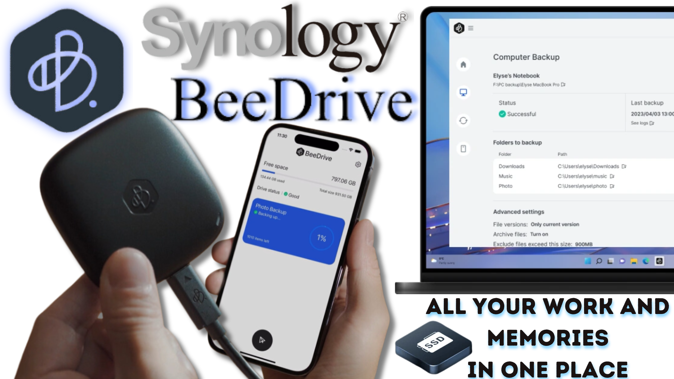 Is the Synology BeeDrive Portable Solid State Drive the Ultimate Solution for Your Data Storage Needs?