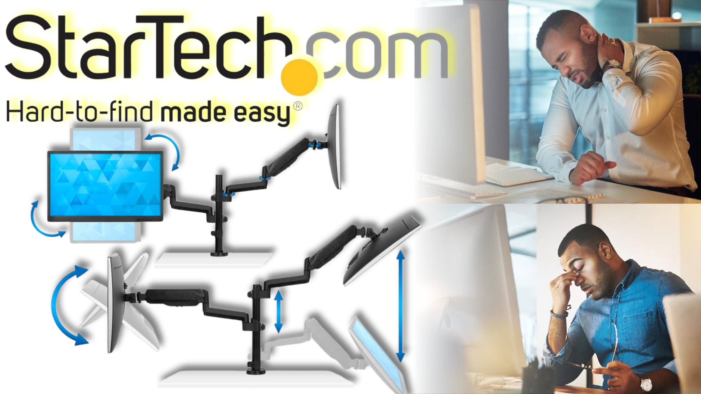 Maximize Your Workspace and Comfort: The Benefits of a Monitor Mount Bracket