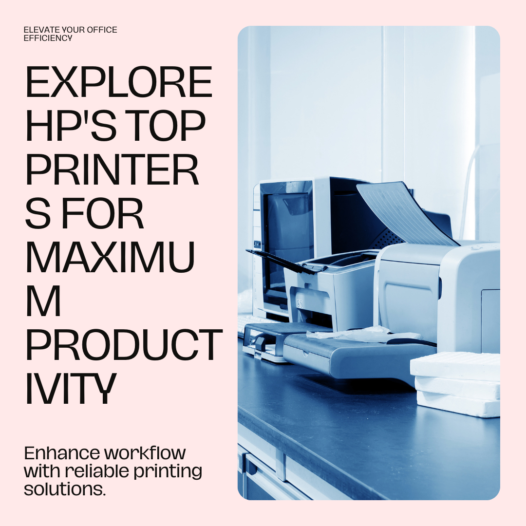 Elevate Your Office Efficiency with HP’s Top Printers: OfficeJet 250, LaserJet MFP M236dw, and LaserJet Pro MFP 4103fdn