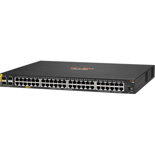 HPE Aruba 6100 48G Class4 PoE 4SFP+ 370W Switch (JL675A) (Lifetime Warranty)