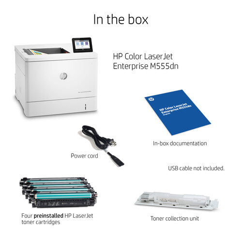 HP Color LaserJet Enterprise M555dn (7ZU78A) (1 Year Manufacture Local Warranty In Singapore) -EOL