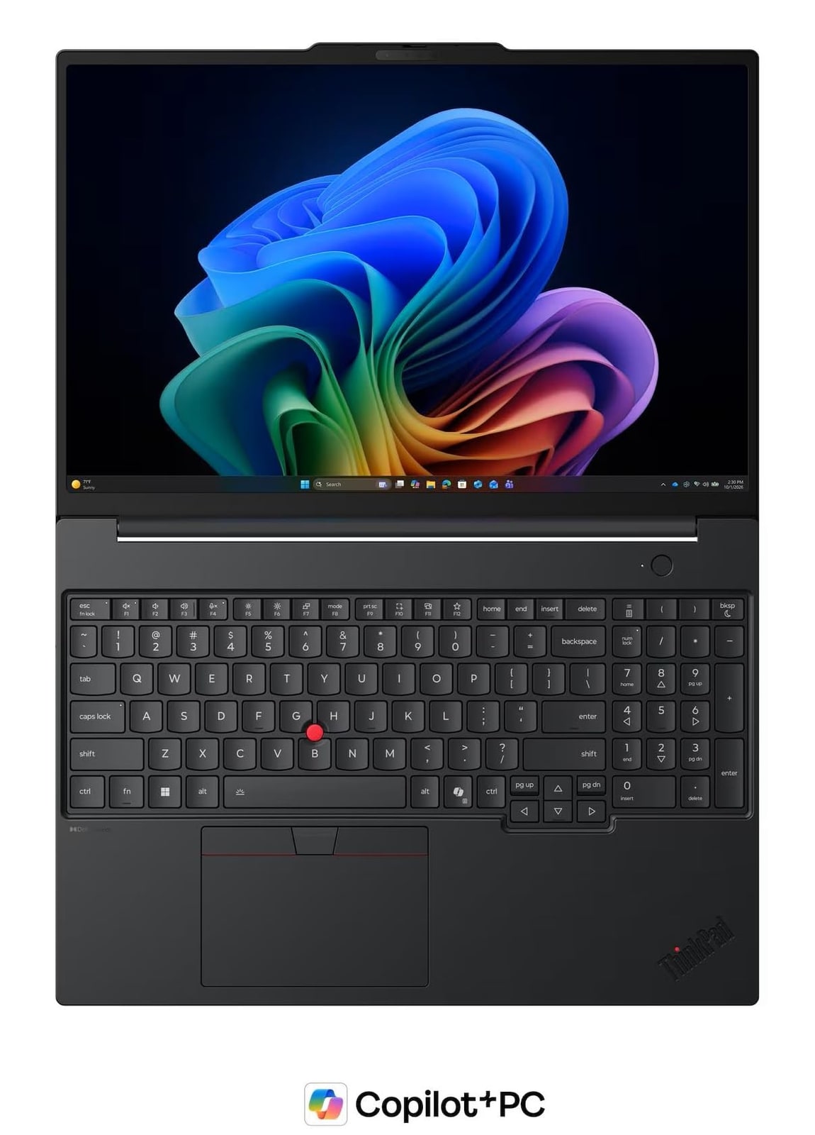 Lenovo ThinkPad T16 Gen 5 PTL: 16" WUXGA (1920x1200) IPS 400nits Anti-glare, 45% NTSC, 60Hz, DBEF5 Intel Core™ Ultra 7 356H (21WT000CSG) product image