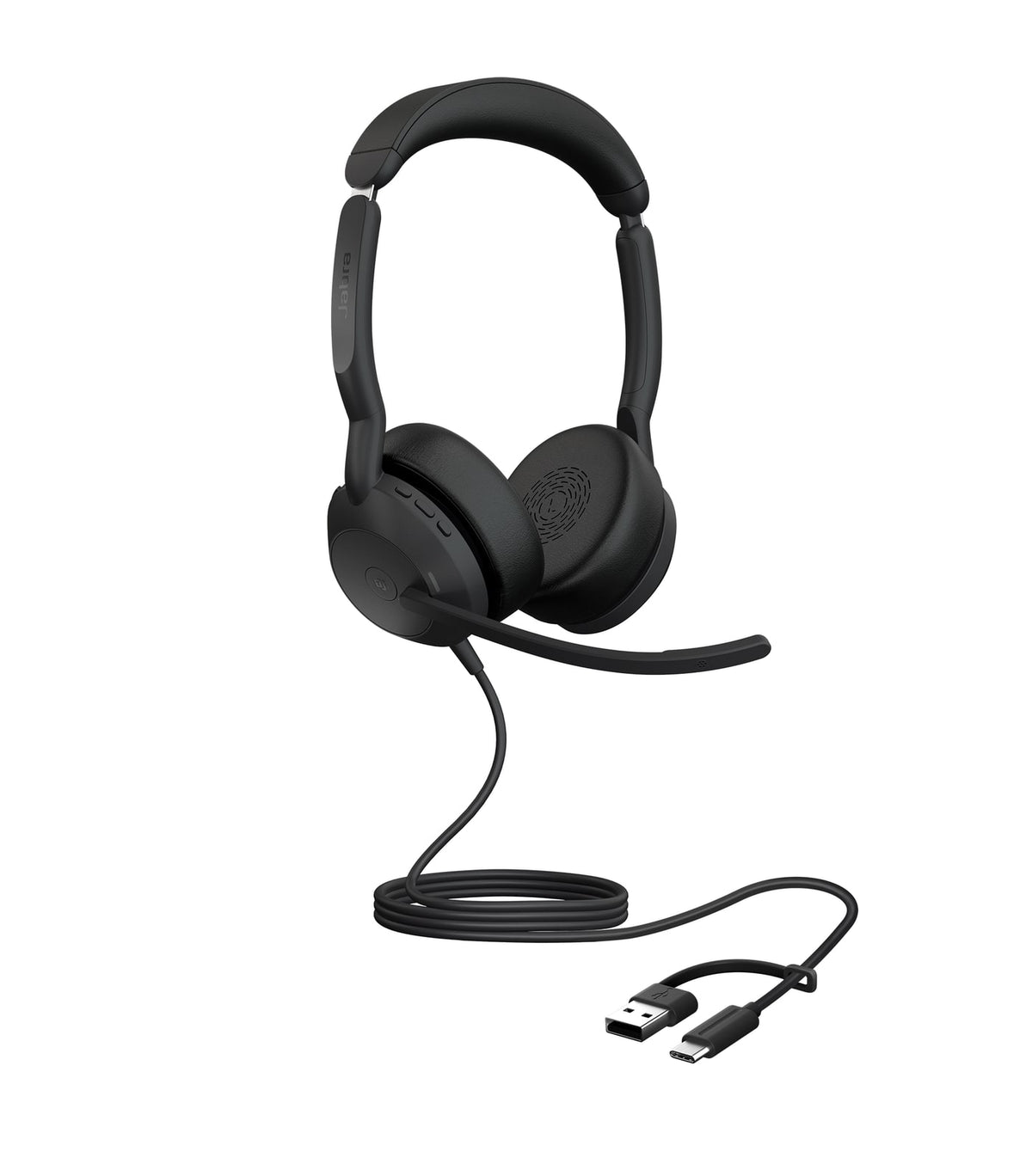 Jabra Evolve2 50 USB-C/A MS Stereo Headset (25089-999-799) (2 Years Manufacture Local Warranty In Singapore) product image