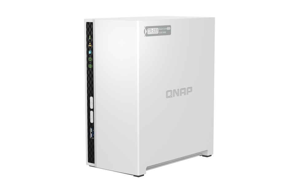 QNAP TS-233 2-Bay 2GB RAM Desktop NAS ( QN-TS-233) (2 Years Manufacture Local Warranty In Singapore)