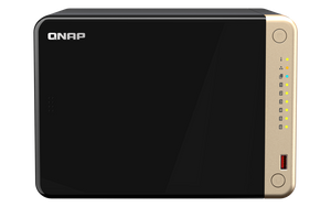 QNAP 6-bay Intel Celeron N5105/N5095 Non-expandable 8GB RAM NAS (QN-TS-664-8G) (3 Years Manufacture Local Warranty In Singapore)