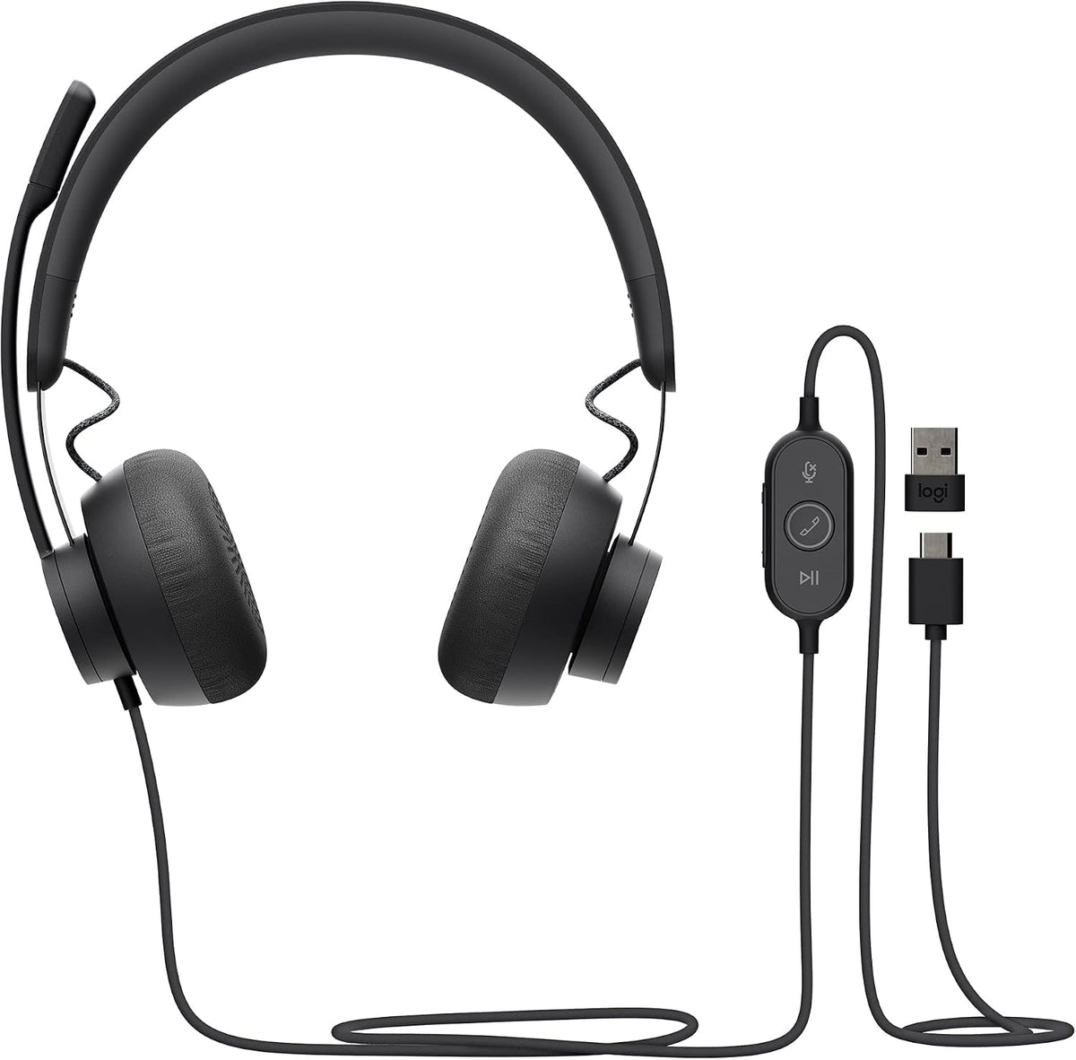 LOGITECH Zone Wired Teams (981-001096) (2 Years Manufacture Local Warranty In Singapore) product image