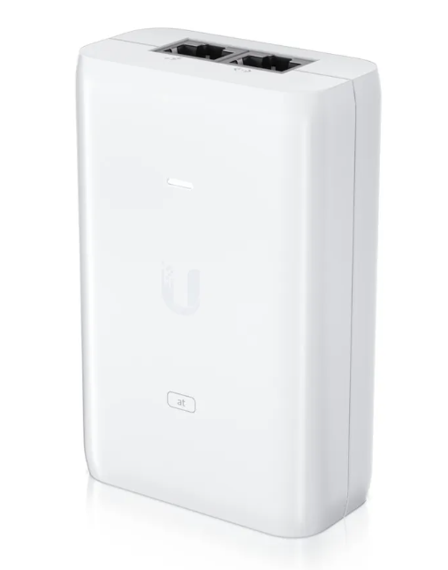 Ubiquiti U-PoE-AT | PoE Injector | 30W PoE+ (802.3at) -Promo Price While Stock Last