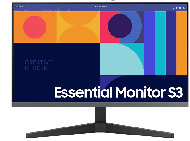 Samsung 27" Essential Monitor S3( LS27C330GAEXXS) (3 Years Manufacture Local Warranty In Singapore)-EOL
