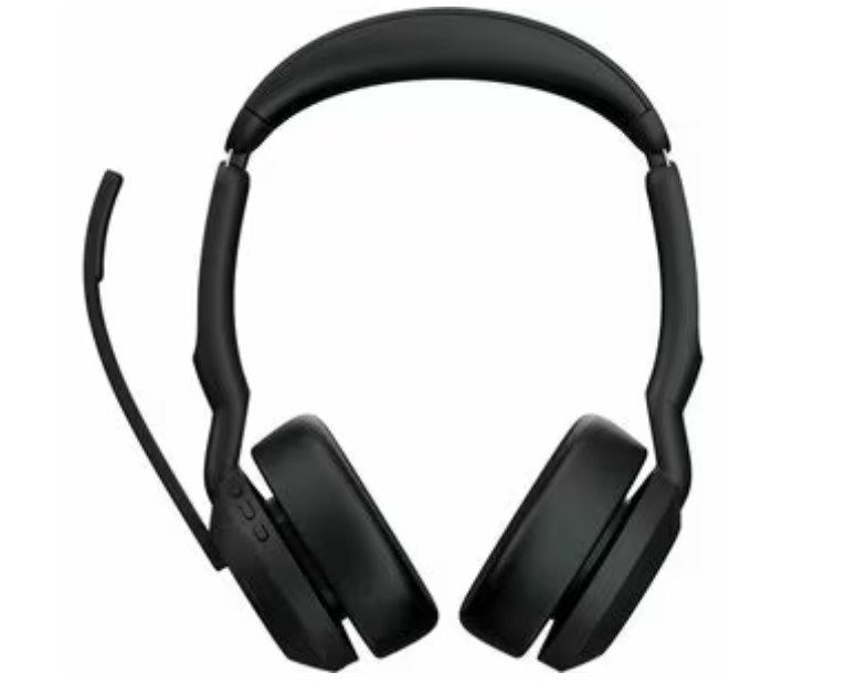 JABRA Evolve2 55 Stereo Wireless Headset With USB-A /USB-C (2 Years Manufacture Local Warranty In Singapore)