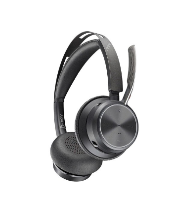 HP Poly VOYAGER Focus 2 UC USB-A /USB-C with Charge Stand Headset (2 Years Manufacture Local Warranty In Singapore)-EOL