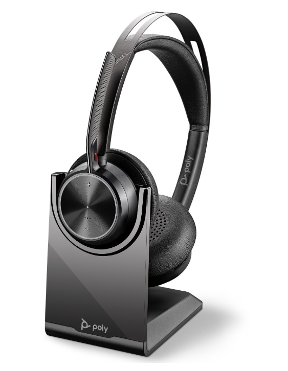 HP Poly VOYAGER Focus 2 UC USB-A /USB-C with Charge Stand Headset (2 Years Manufacture Local Warranty In Singapore)-EOL