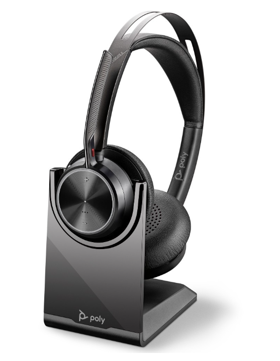 HP Poly VOYAGER Focus 2 UC USB-A /USB-C with Charge Stand Headset (2 Years Manufacture Local Warranty In Singapore)