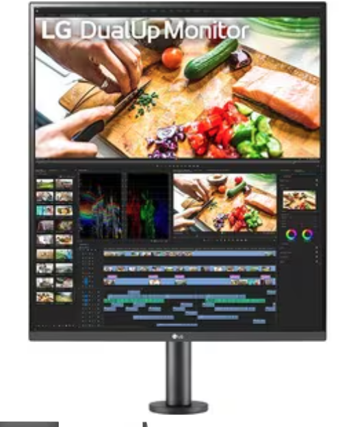 LG Dualup Ergo 27.6" SDGHD Nano IPS Display Monitor ( 28MQ780-B) (3 Years Manufacture Local Warranty In Singapore) -EOL