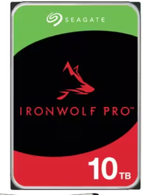 Seagate IronWolf Pro 3.5インチ HDD 10TB Seagate IRONWOLF PRO 10TB NAS HDD 3.5