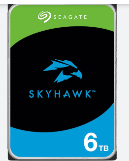 Seagate SKYHAWK 6TB SURVEILLANCE HDD 3.5