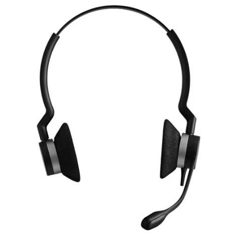 JABRA Biz 2300 QD Wired Over-the-head Stereo Headset 2309-820-105 (2 Years Manufacture Local Warranty In Singapore)
