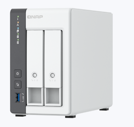QNAP TS-216G 2-Bay NAS ARM 4-core Cortex-A55 2.0GHz CPU, 2.5Gbps, 4 GB on board (non-expandable) (2 Years Manufacture Local Warranty In Singapore)