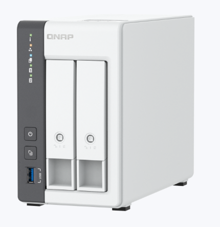 QNAP TS-216G 2-Bay NAS ARM 4-core Cortex-A55 2.0GHz CPU, 2.5Gbps, 4 GB on board (non-expandable) (2 Years Manufacture Local Warranty In Singapore)