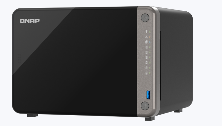 QNAP 6-bay 64bit 8-core ARM CPU AI-powered NAS 8GB RAM Non-expandable (QN-TS-AI642-8G) (3 Years Manufacture Local Warranty In Singapore)