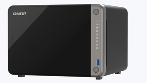 QNAP 6-bay 64bit 8-core ARM CPU AI-powered NAS 8GB RAM Non-expandable (QN-TS-AI642-8G) (3 Years Manufacture Local Warranty In Singapore)