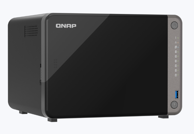 QNAP 6-bay 64bit 8-core ARM CPU AI-powered NAS 8GB RAM Non-expandable (QN-TS-AI642-8G) (3 Years Manufacture Local Warranty In Singapore)