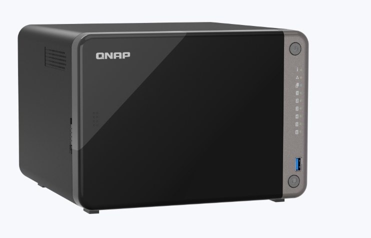 QNAP 6-bay 64bit 8-core ARM CPU AI-powered NAS 8GB RAM Non-expandable (QN-TS-AI642-8G) (3 Years Manufacture Local Warranty In Singapore)