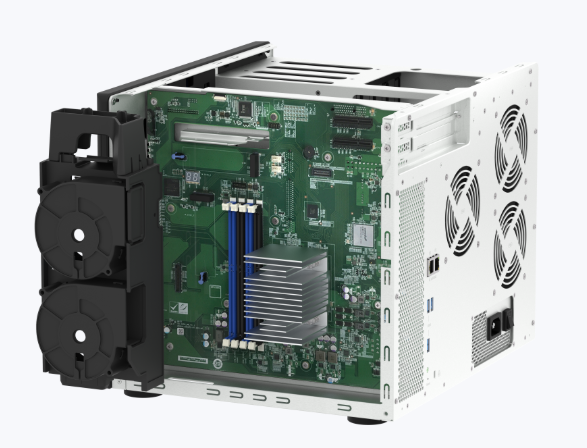 QNAP 12-bay 3.5 and 4-bay 2.5 8-core CPU 8GB RAM NAS (QN-TS-1655-8G) (3 Years Manufacture Local Warranty In Singapore)