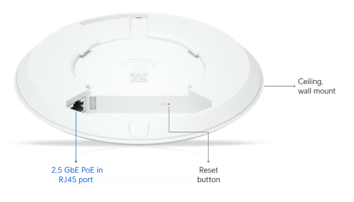 Ubiquiti Wireless Access Point WiFi 7 Unifi U7-Lite (2 Years Hardware Warranty)-Special Price While Stock Last