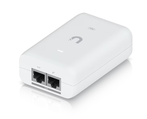 Ubiquiti UniFi 2.5G PoE + Adapter (30W) (1 Year Hardware Warranty)-Special Price While Stock Last