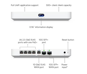 Ubiquiti UniFi Cloud Gateway Fiber UCG-Fiber (2 Years Hardware Warranty) -Special Price While Stock Last