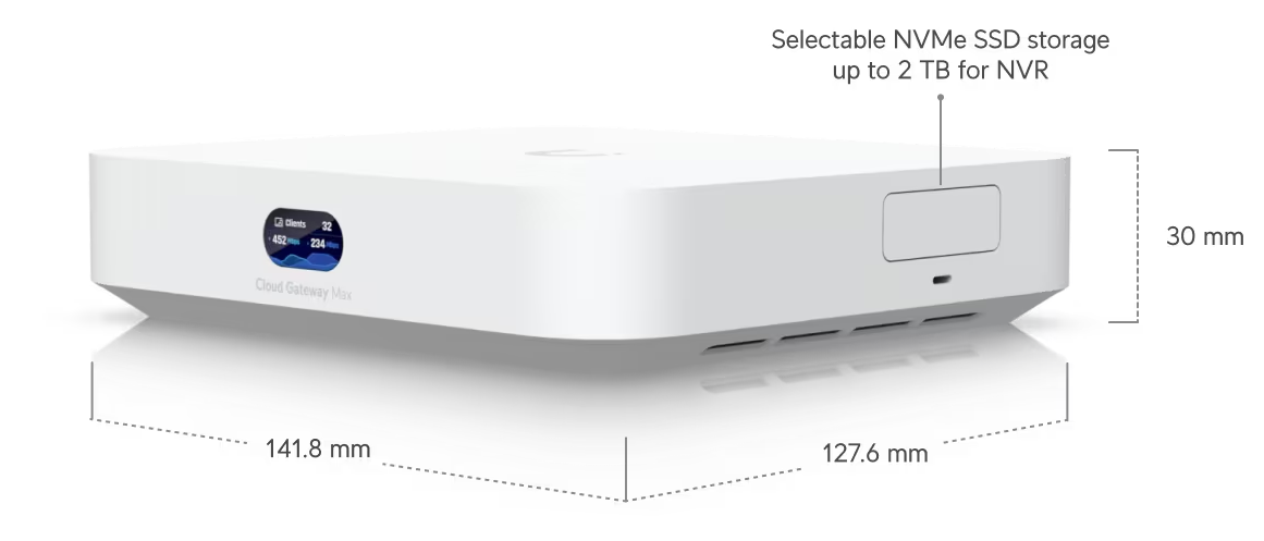 Ubiquiti UniFi Cloud Gateway Max UCG-Max (2 Years Hardware Warranty) -Special Price While Stock Last