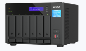 QNAP TVS-h674T-i5-32G 6-bay NAS w/ i5, 32GB , Thunderbolt 4 (3 Years Manufacture Local Warranty In Singapore)