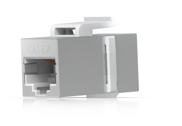 Ubiquiti UniFi Cat6A Keystone Coupler ,12 Pack UACC-Keystone-Coupler-C6A (1 Year Hardware Warranty)-Special Price While Stock Last