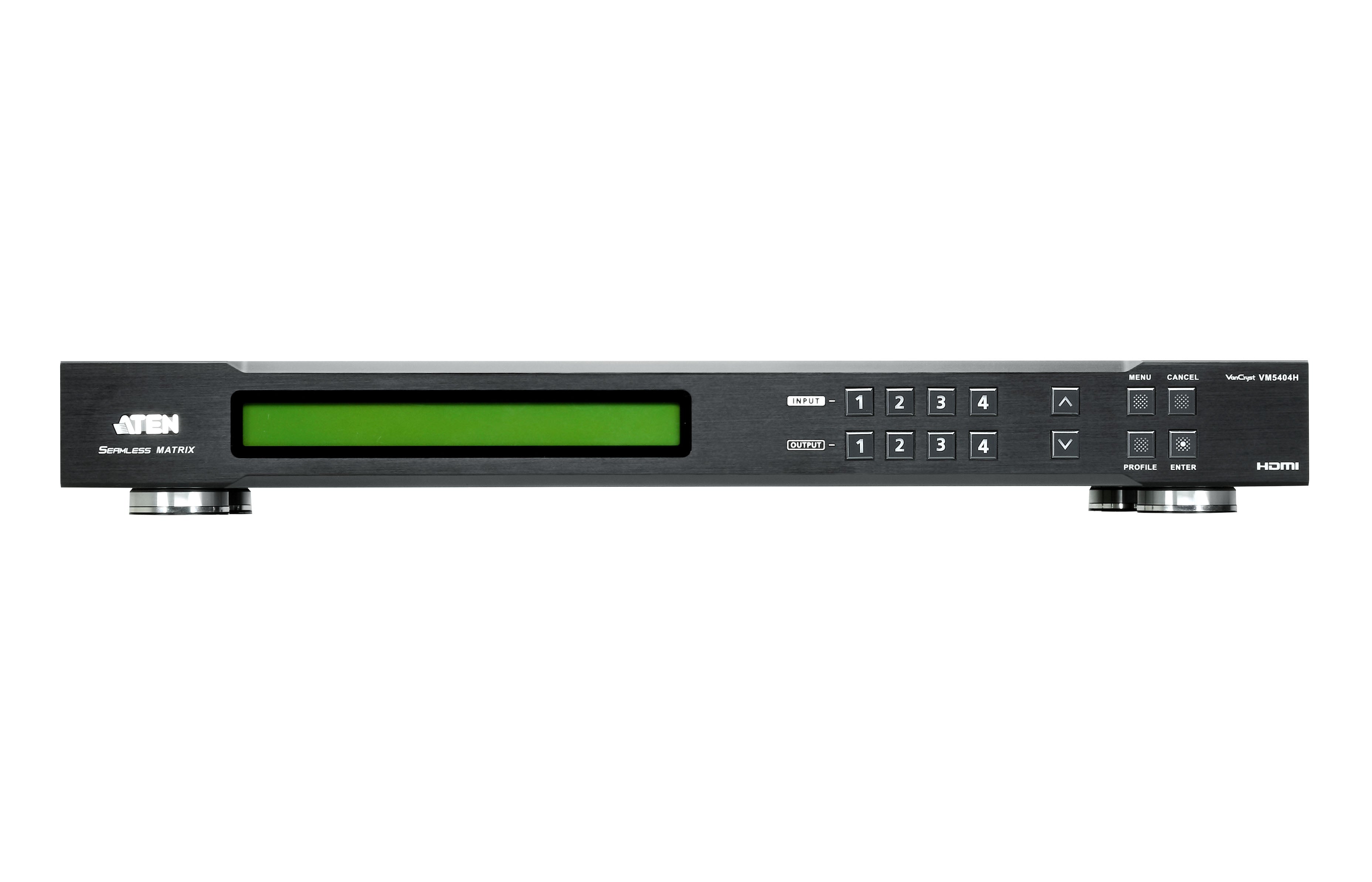 Aten 4 x 4 HDMI Matrix Switch with Scaler -VM5404H (3 Year Manufacture Local Warranty In Singapore)