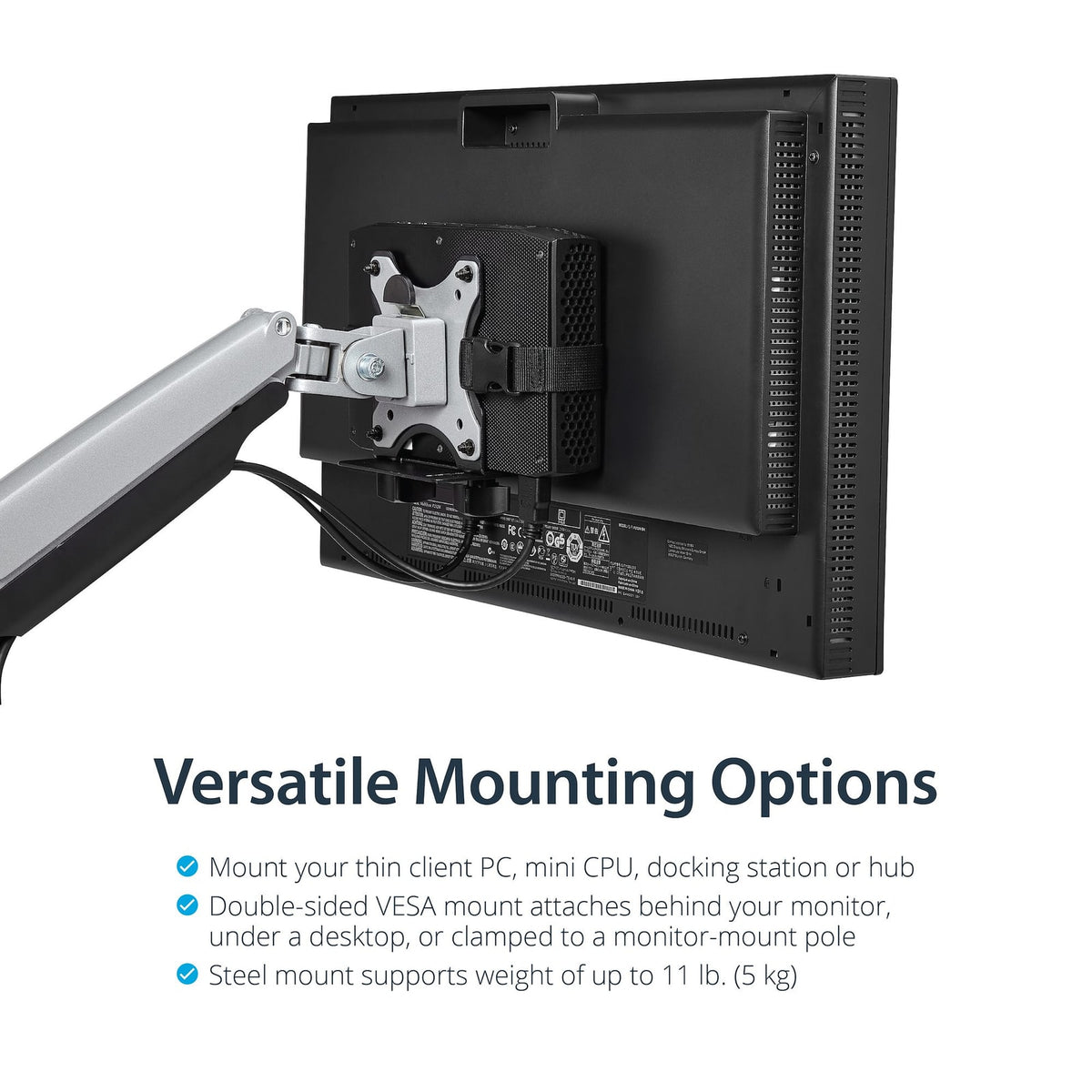 StarTech Thin Client Mount - VESA Mounting Bracket (ACCSMNT) product image