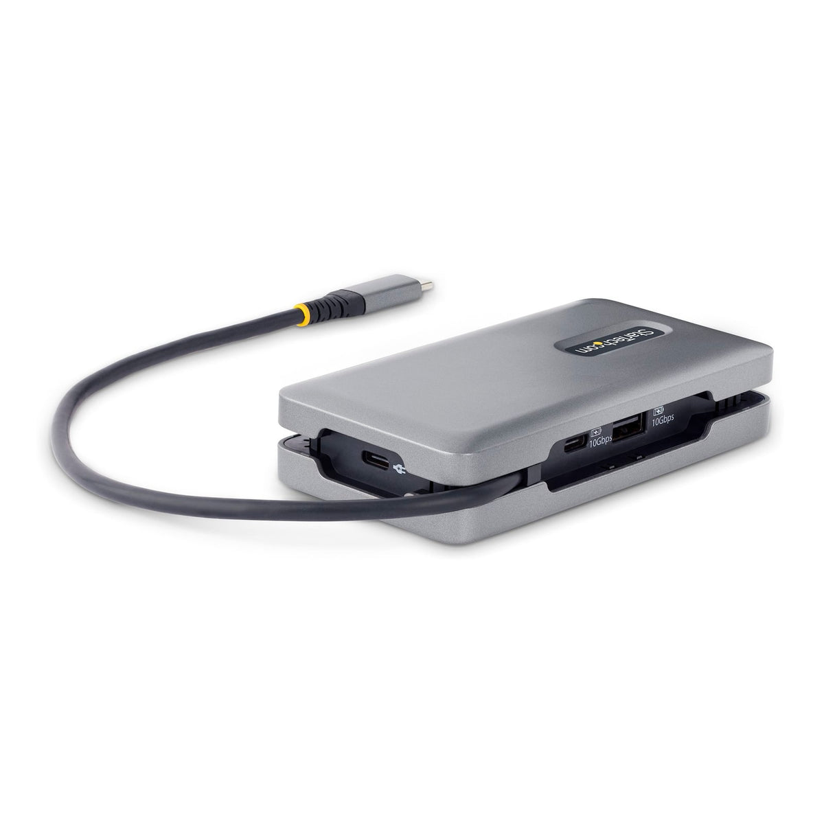 StarTech USB-C Multiport Adapter - 4K 60Hz HDMI/DP - 3-Port USB Hub - 100W Power Delivery Pass-Through - GbE - Travel Mini (DKT31CDHPD3) product image