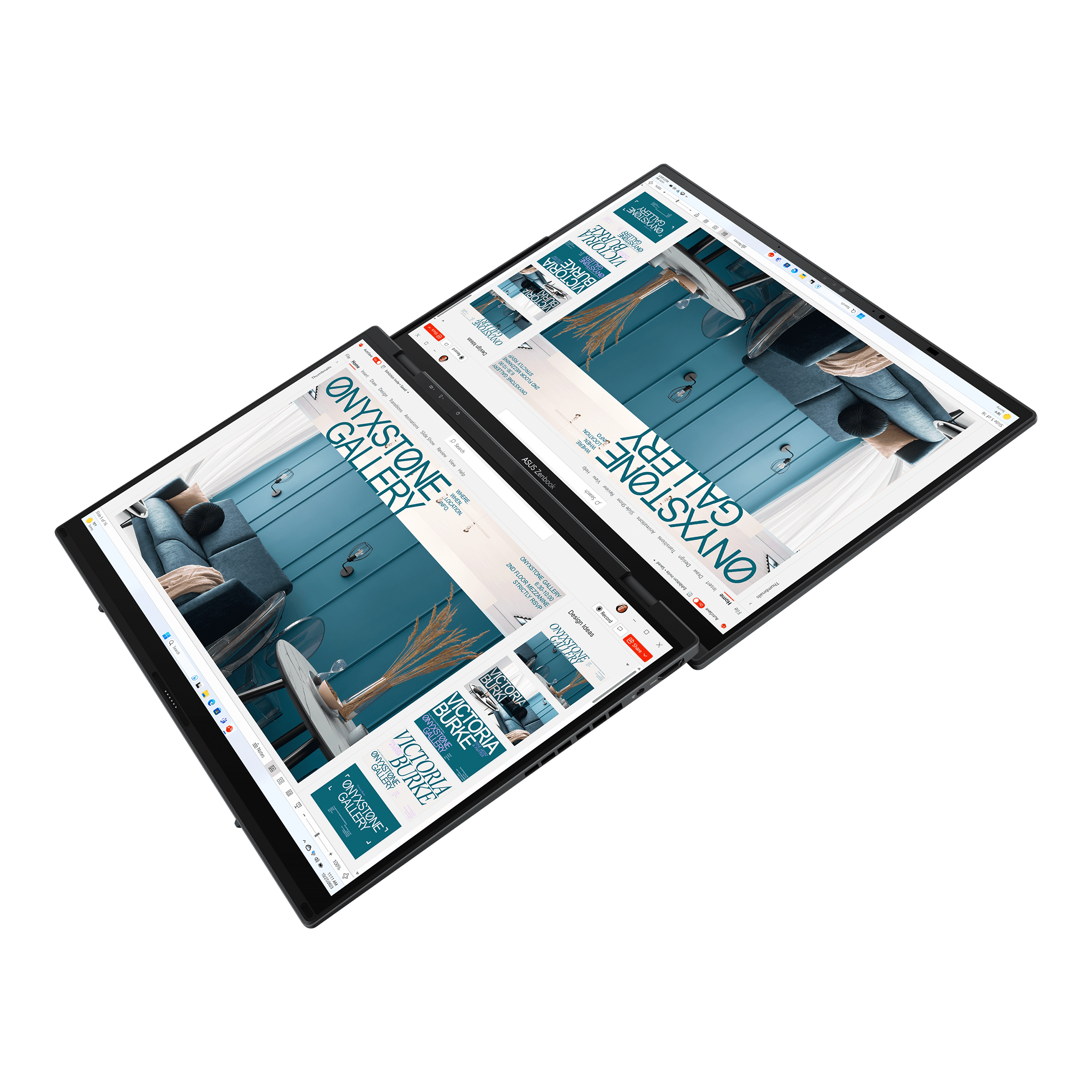 Asus Zenbook Duo UX8406MA-PZ106W U9-185H / 16GB / 1TB SSD (2 Years Manufacture Local Warranty In Singapore) -EOL