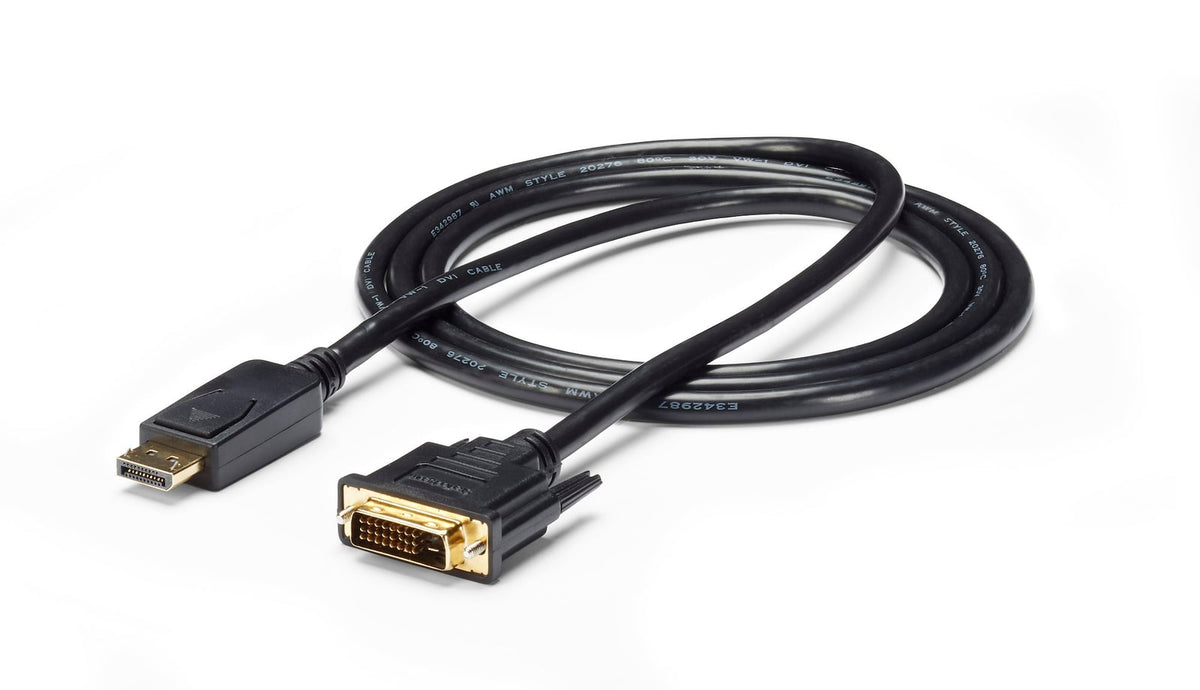 StarTech 6ft (1.8m) DisplayPort to DVI Cable (DP2DVI2MM6) product image