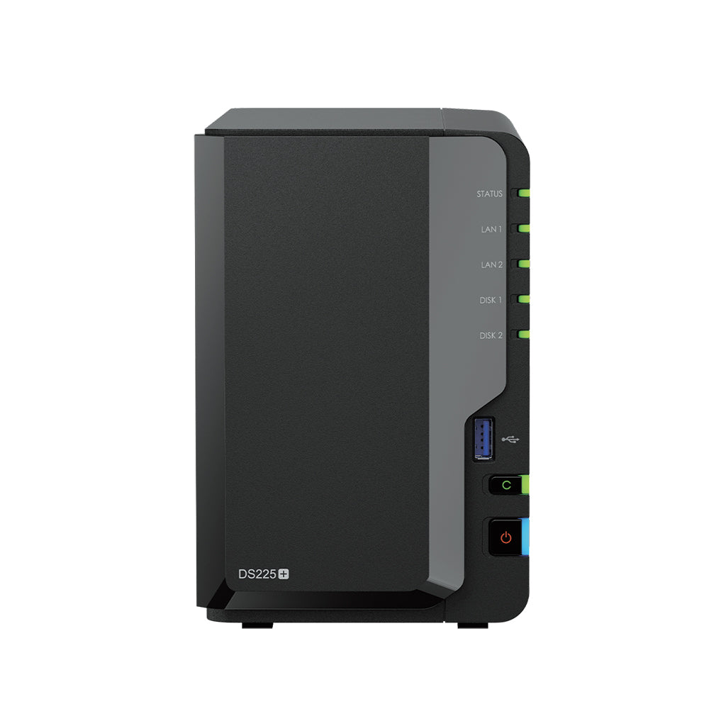 Synology DS225+ 2 Bay NAS (2 Years Manufacture Local Warranty In Singapore)