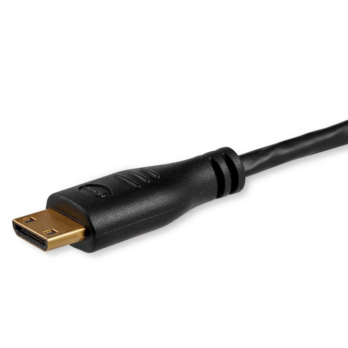 StarTech 3ft (91cm) Mini HDMI to HDMI Cable with Ethernet - 4K 30Hz High Speed Slim Mini HDMI to HDMI Adapter Cable - Mini HDMI (HDMIACMM3S) product image