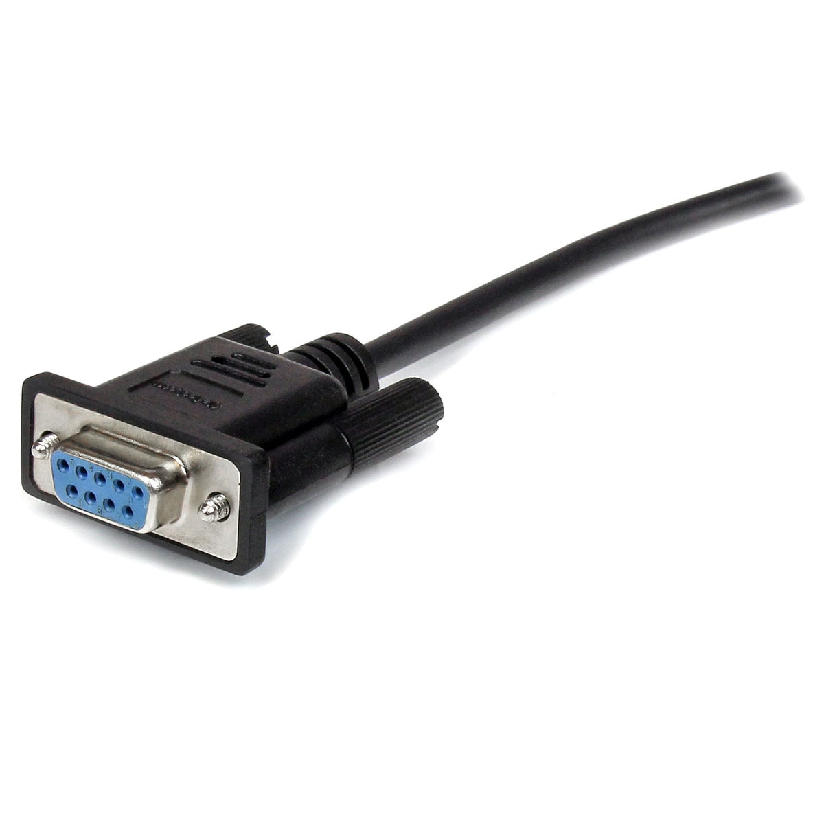 StarTech 0.5m Black Straight Through DB9 RS232 Serial Cable - M/F (MXT10050CMBK) product image