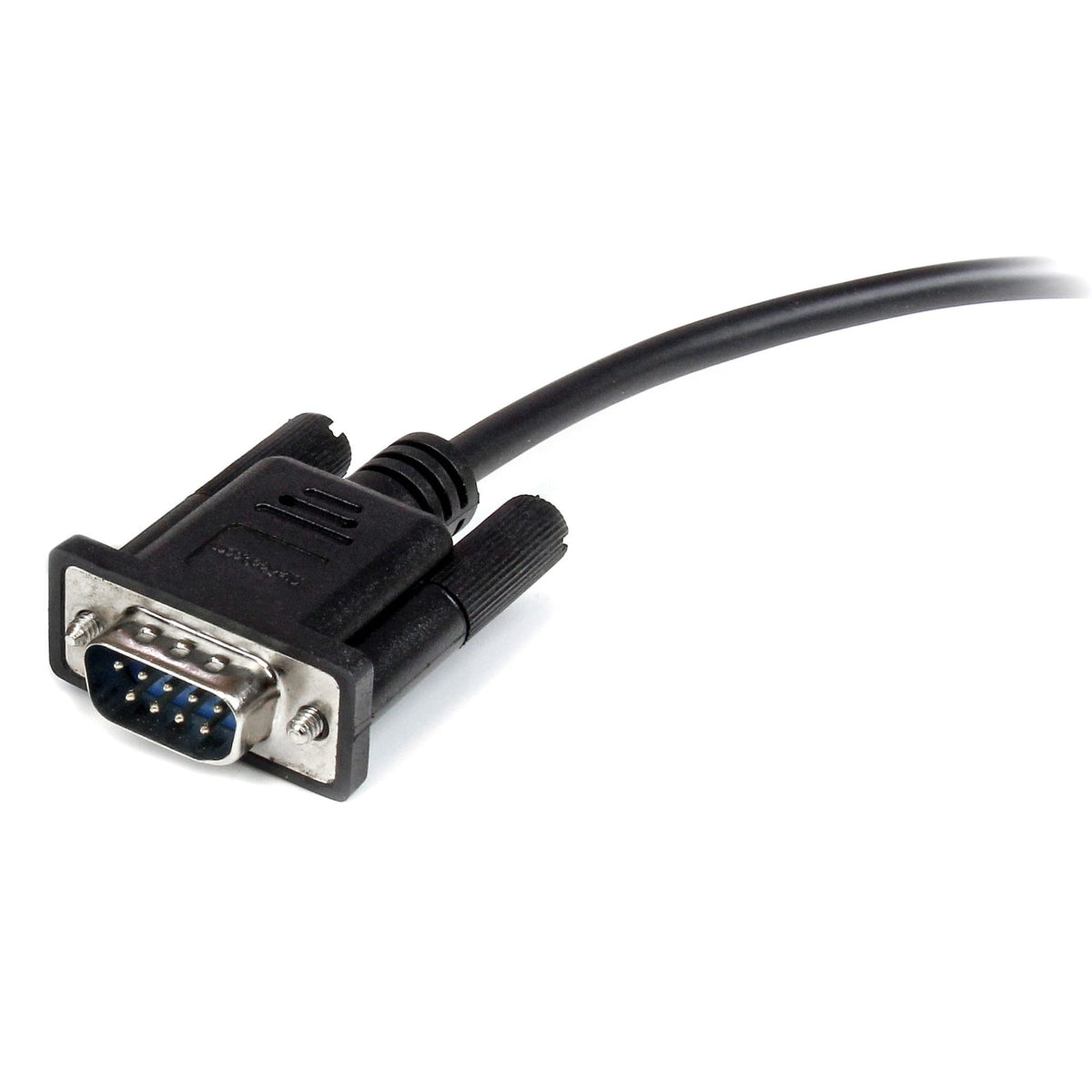 StarTech 0.5m Black Straight Through DB9 RS232 Serial Cable - M/F (MXT10050CMBK) product image