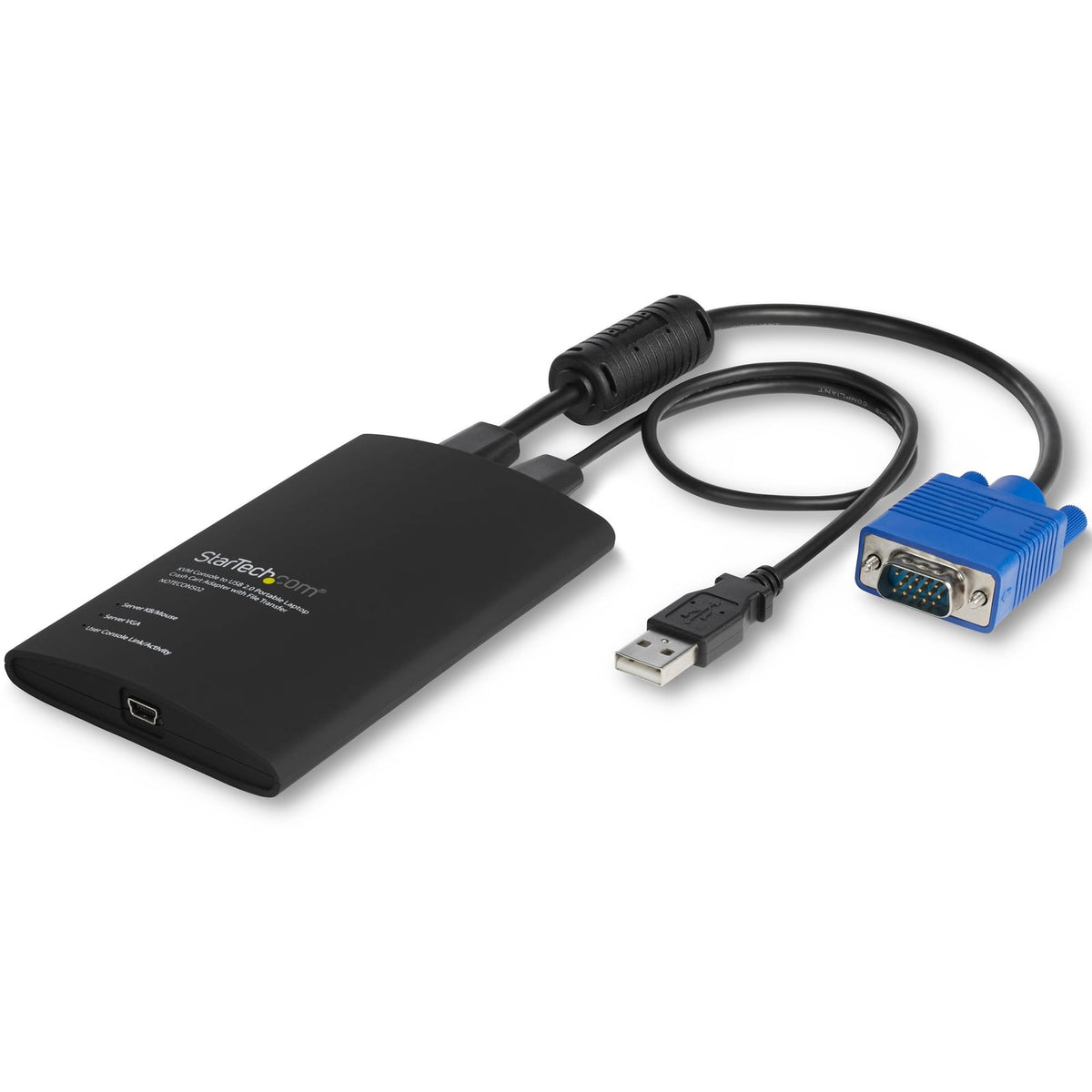 StarTech USB Crash Cart Adapter with File Transfer & Video Capture - TAA (NOTECONS02) product image
