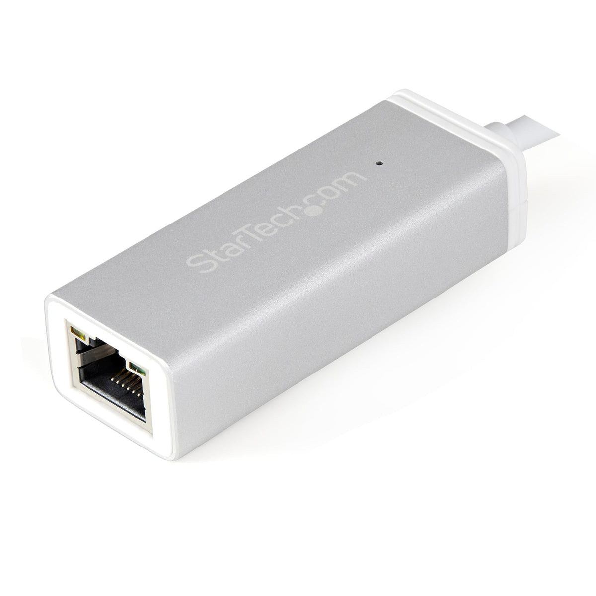 StarTech USB-C to Gigabit Ethernet Adapter, Aluminum, Thunderbolt 3 / 4 Compatible (US1GC30A) product image