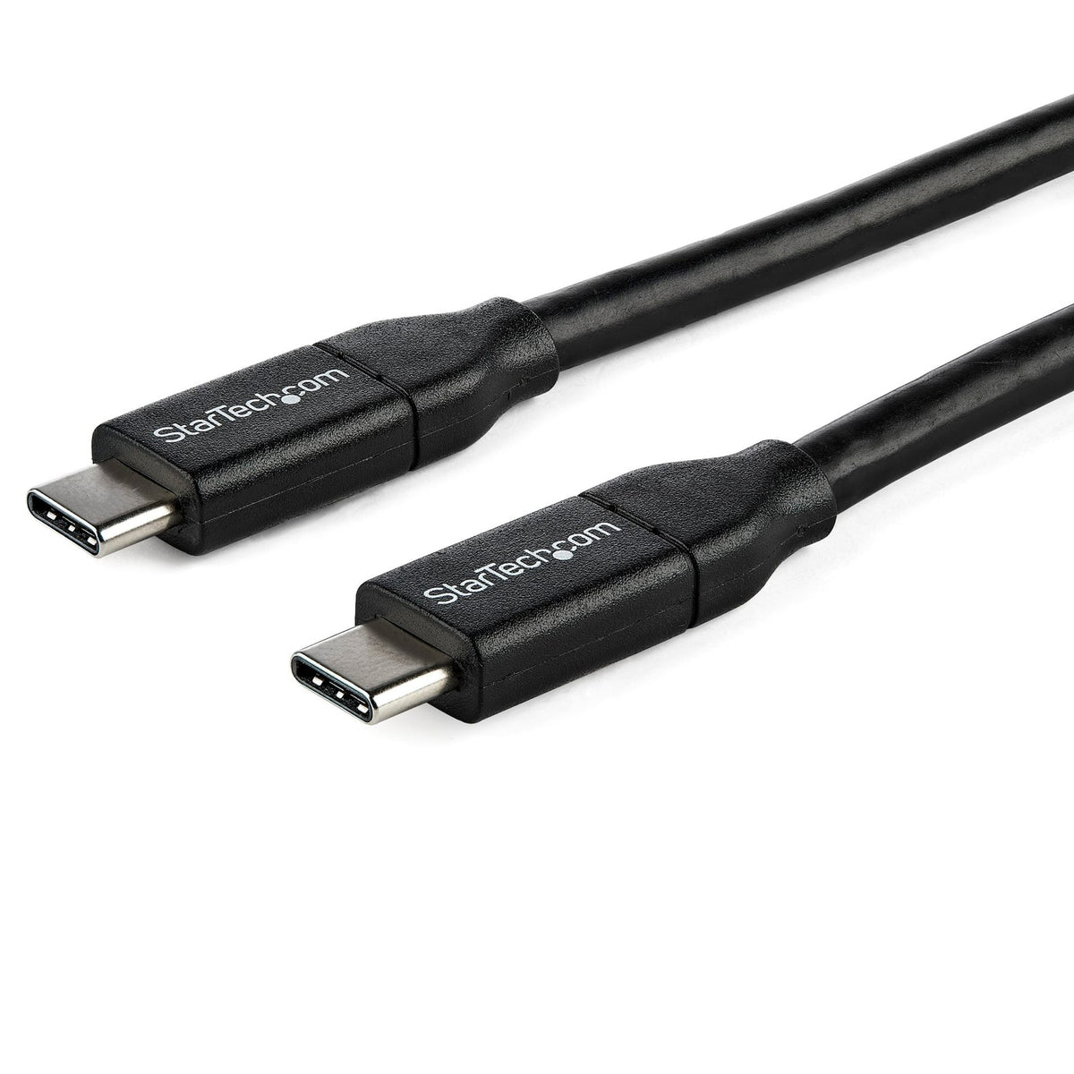 StarTech 3ft (1m) USB-C Fast Charging Cable, Charge & Sync, 100W (5A) PD, USB 2.0, USB-IF Certified (USB2C5C1M) product image
