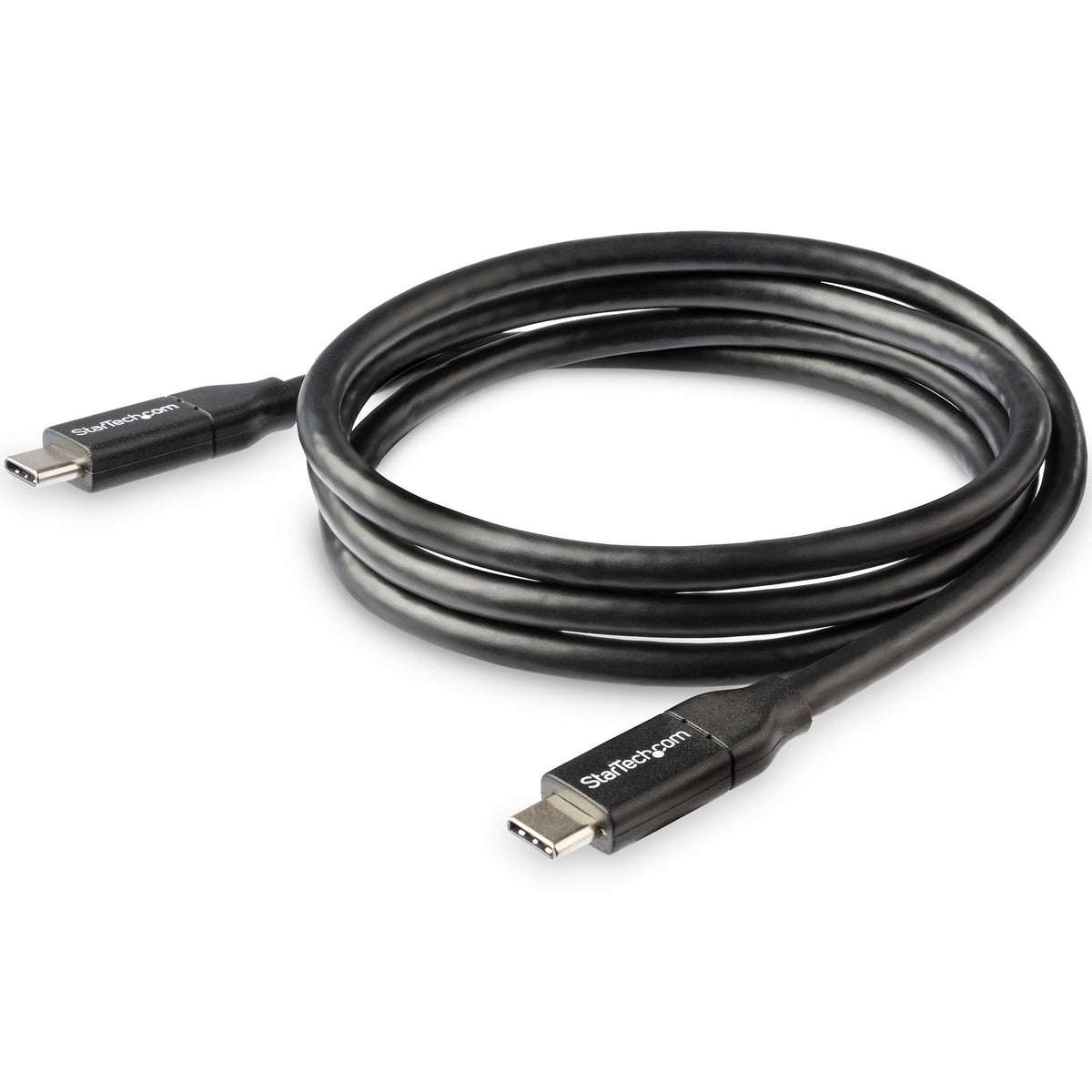 StarTech 3ft (1m) USB-C Fast Charging Cable, Charge & Sync, 100W (5A) PD, USB 2.0, USB-IF Certified (USB2C5C1M) product image