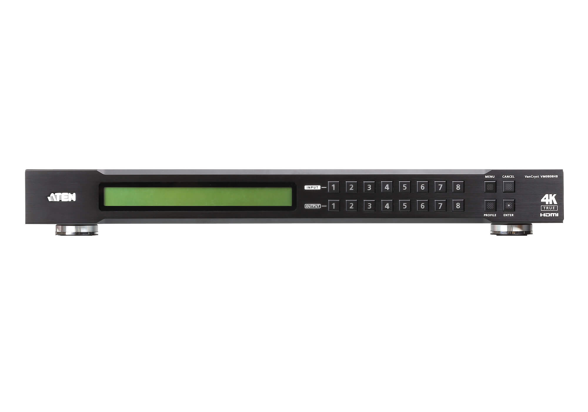 Aten 8 x 8 True 4K HDMI Matrix Switch -VM0808HB (3 Year Manufacture Local Warranty In Singapore)