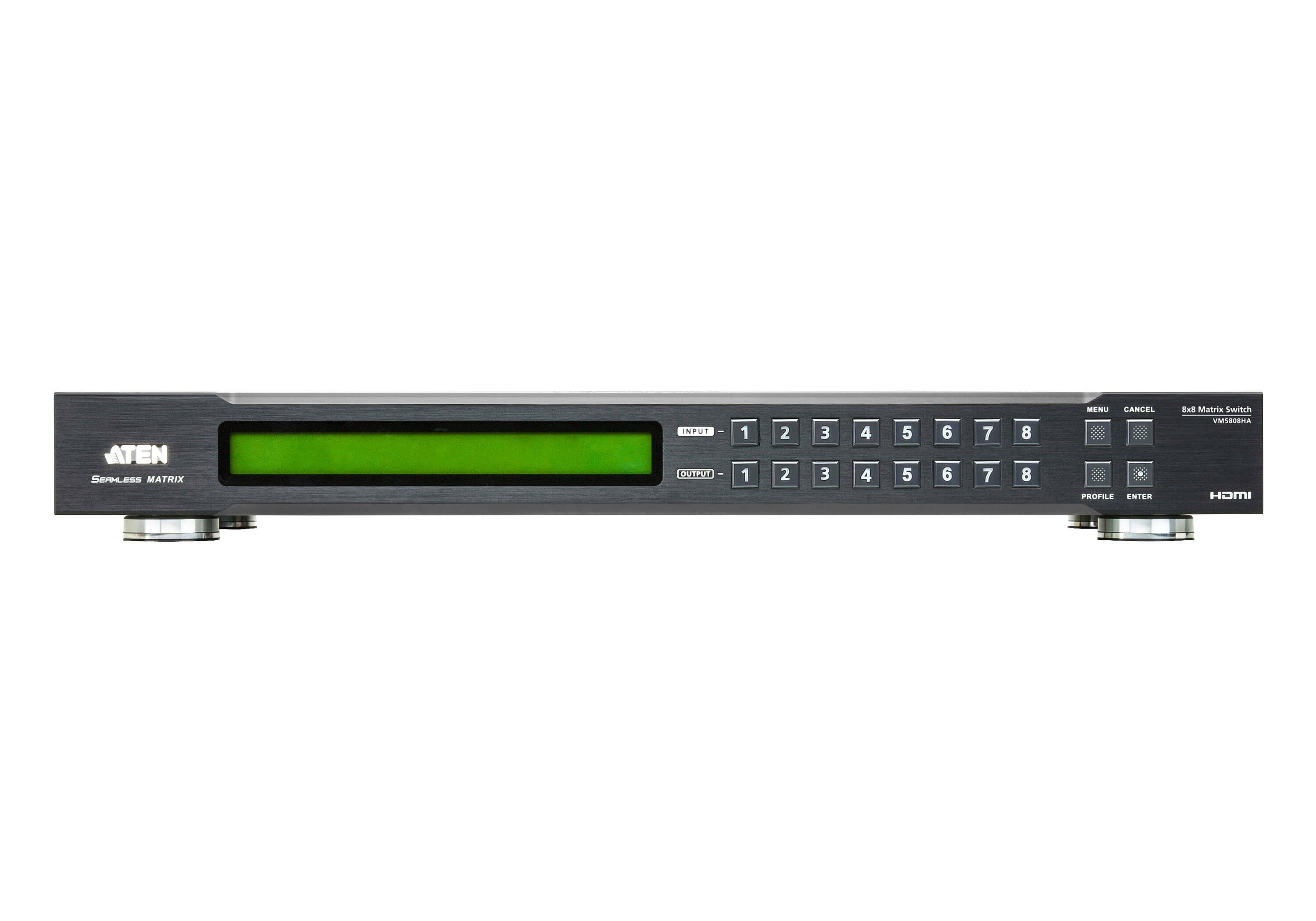 Aten 8 x 8 HDMI Matrix Switch with Scaler -VM5808HA (3 Year Manufacture Local Warranty In Singapore)