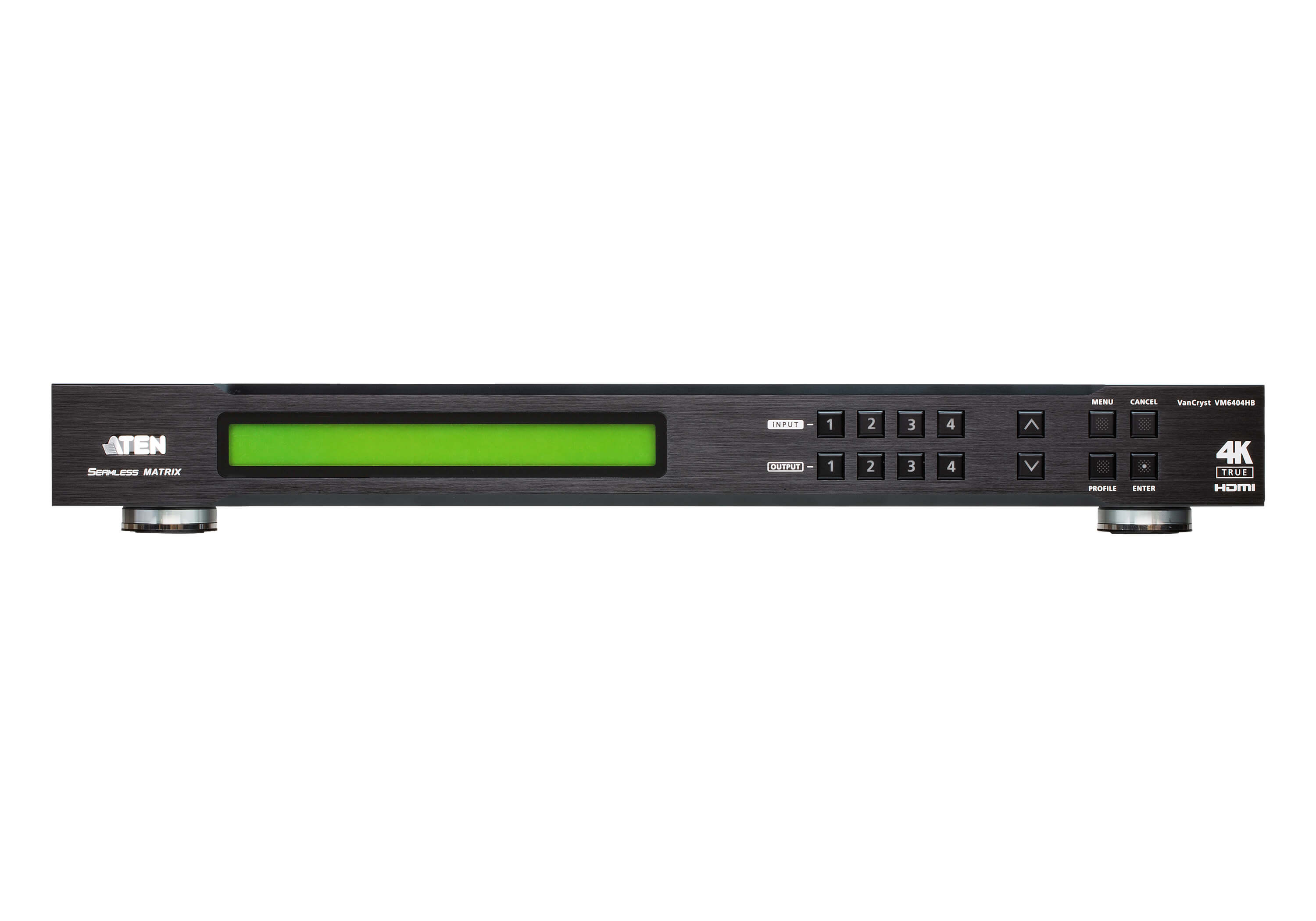 Aten 4 x 4 True 4K HDMI Matrix Switch with Scaler -VM6404HB (3 Year Manufacture Local Warranty In Singapore)