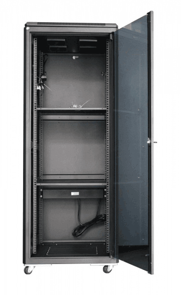 27U Equipment Server Rack with (Glass \ Perforated Door) - Buy Singapore